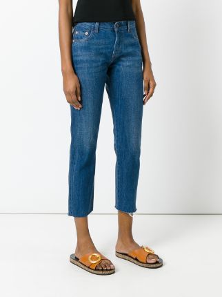 levis 505 cropped jeans