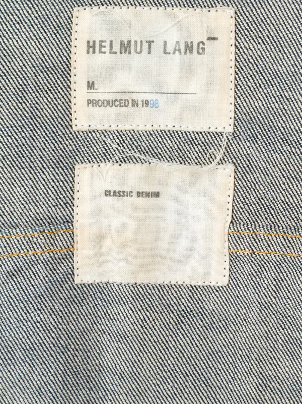 Helmut Lang Pre-Owned 1998 Denim Jacket - Farfetch