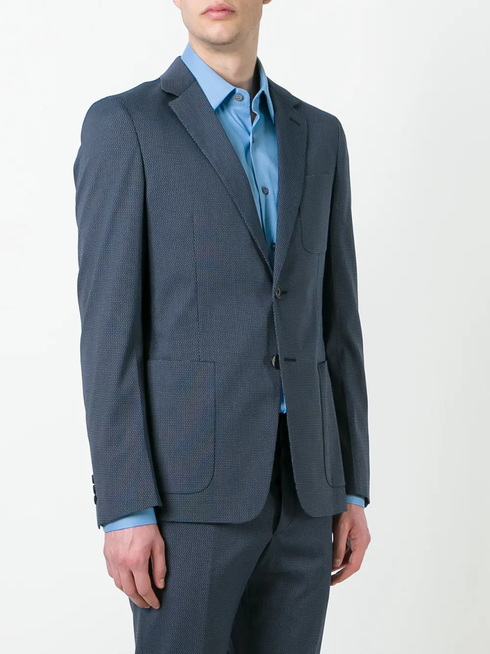 Prada two-button blazer Blauw