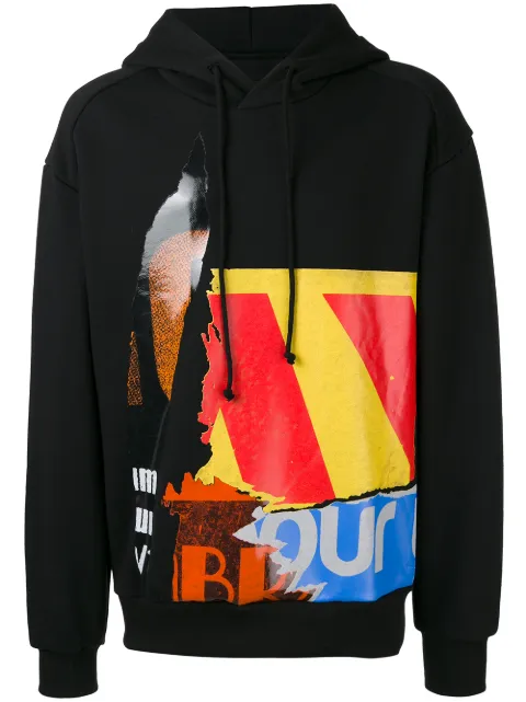 Juun.J multi-print hoody