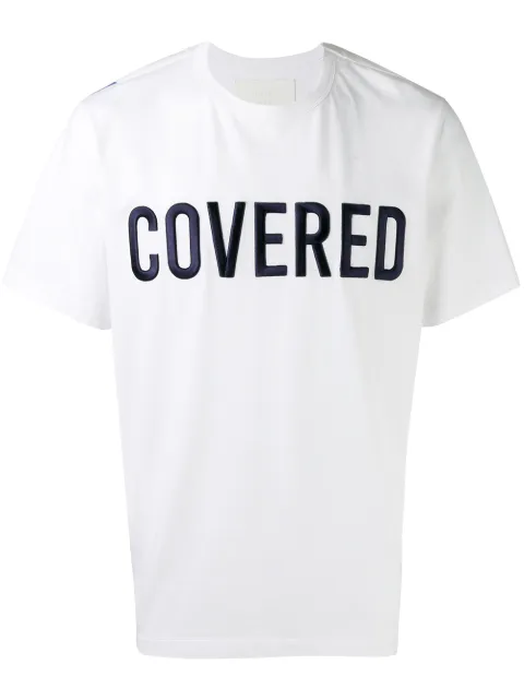 Juun.J covered patch T-shirt