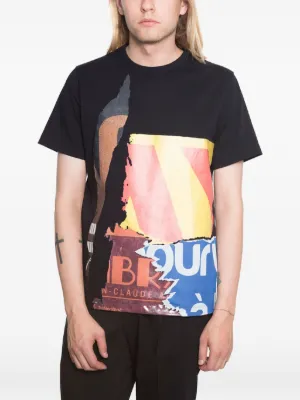 KTZ Church Print Kaftan Shirt | Black | FARFETCH