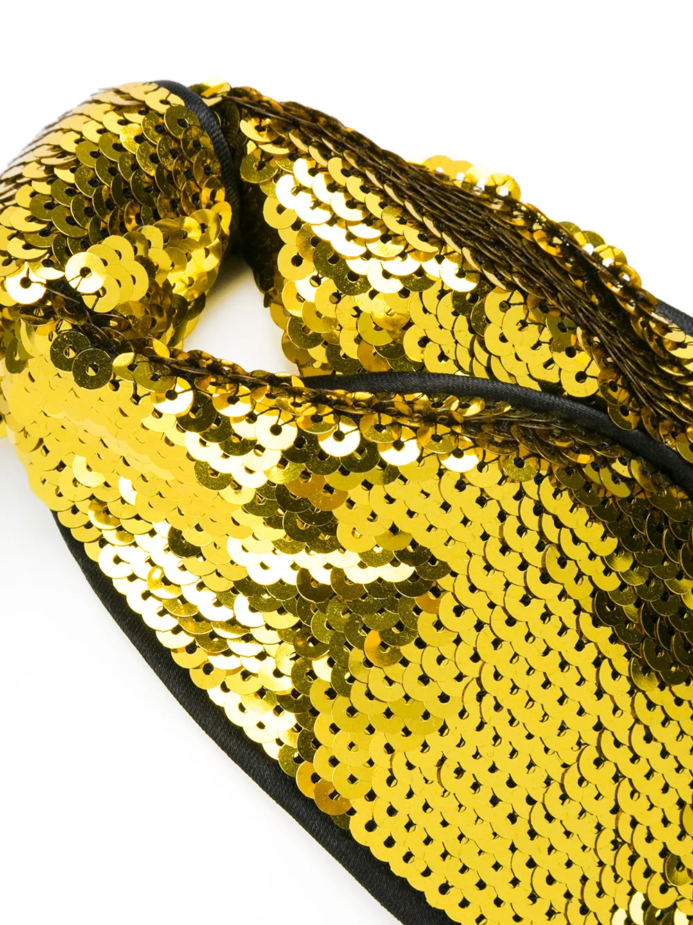  Gucci Stirnband Mit Pailletten   Metallic 