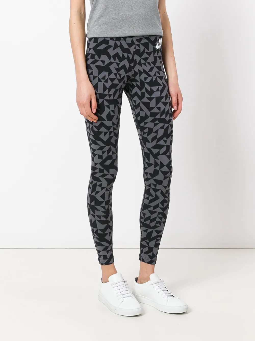  Nike Leggings Mit Print   Schwarz 