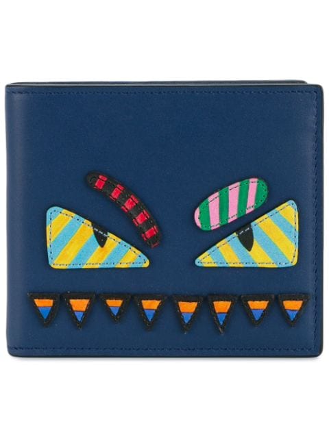 Fendi monster eyes wallet $630 - Buy AW19 Online - Fast Global Delivery ...