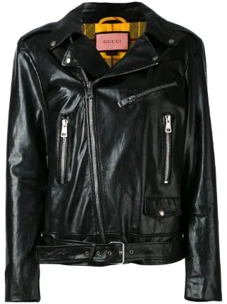 gucci ghost leather jacket