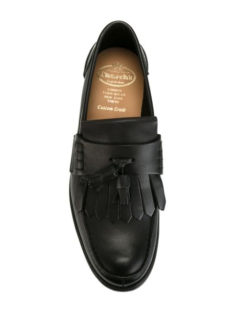 CHURCH'S Fringed Trim Loafers | ModeSens