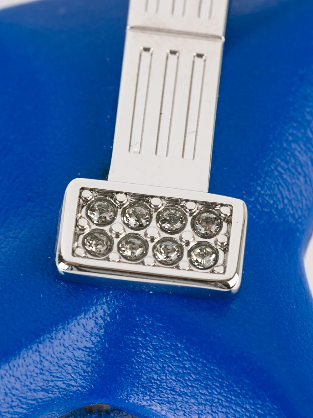 Versace guitar star keyring Zilver