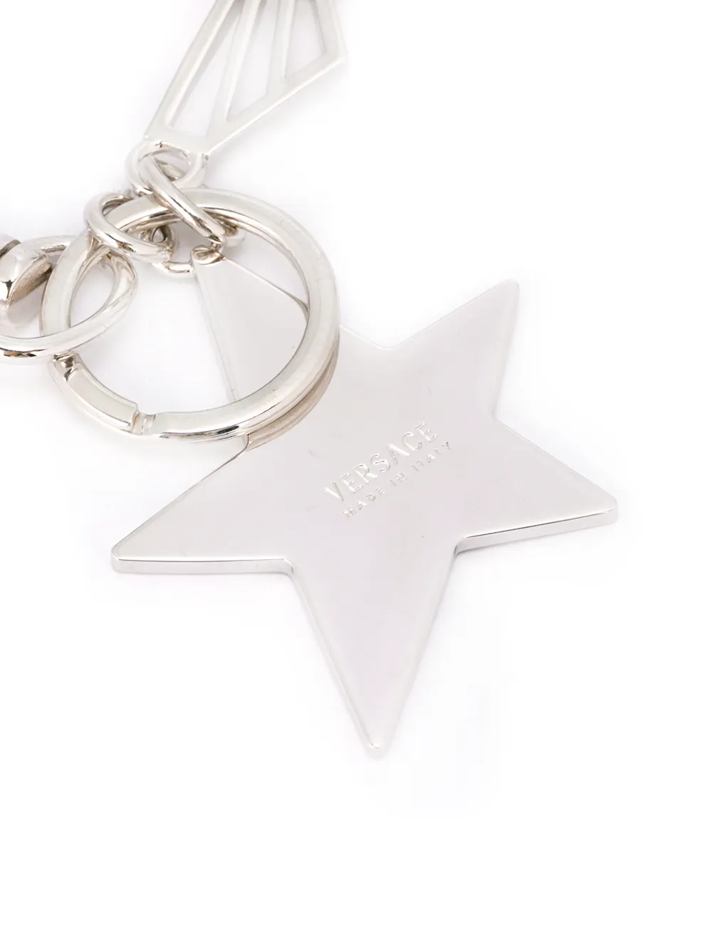 Versace guitar star keyring Metallic