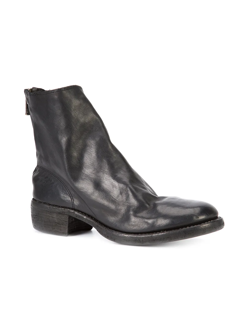 Guidi rear zip boots - Zwart