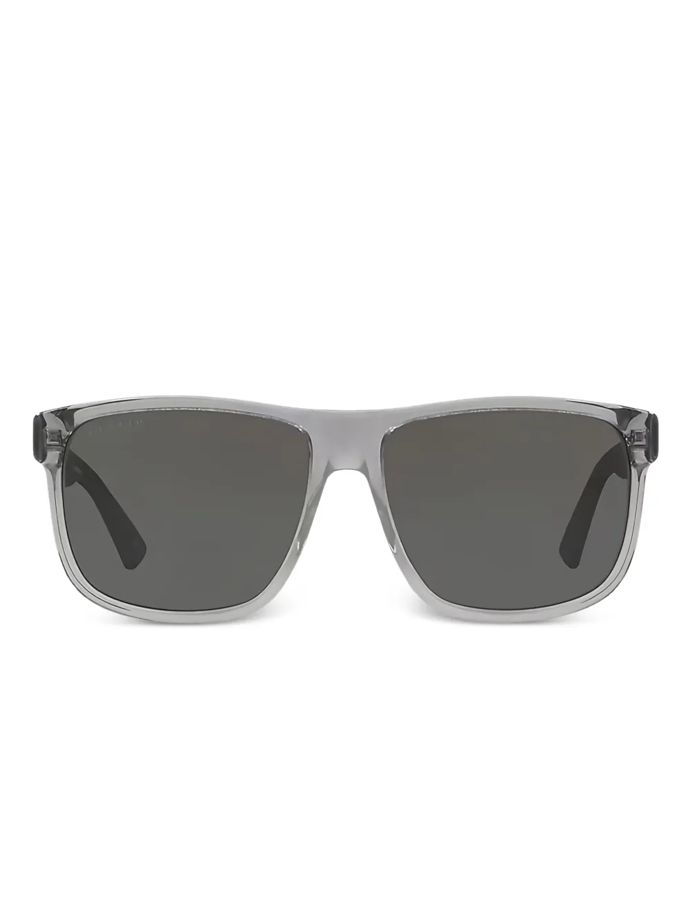 Gucci Eyewear Zonnebril met vierkant montuur Zwart