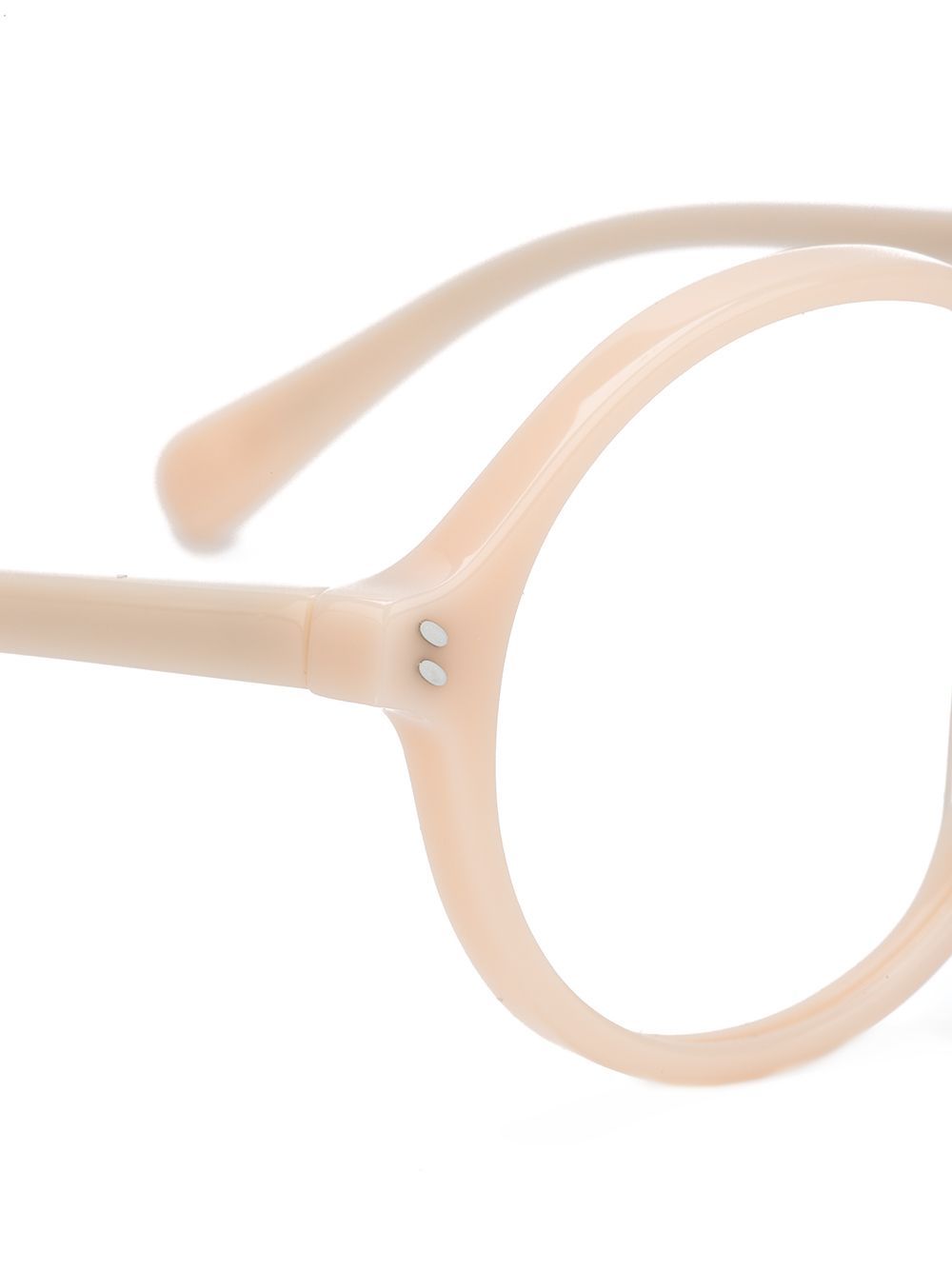 Stella McCartney Kids round shaped glasses - Beige