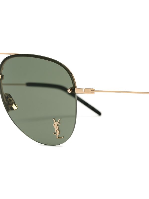 Saint Laurent Eyewear Monogram M11 Sunglasses - Farfetch
