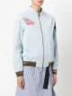 Mr & Mrs Italy patch detail bomber jacket