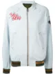 Image 1 of Mr & Mrs Italy patch detail bomber jacket