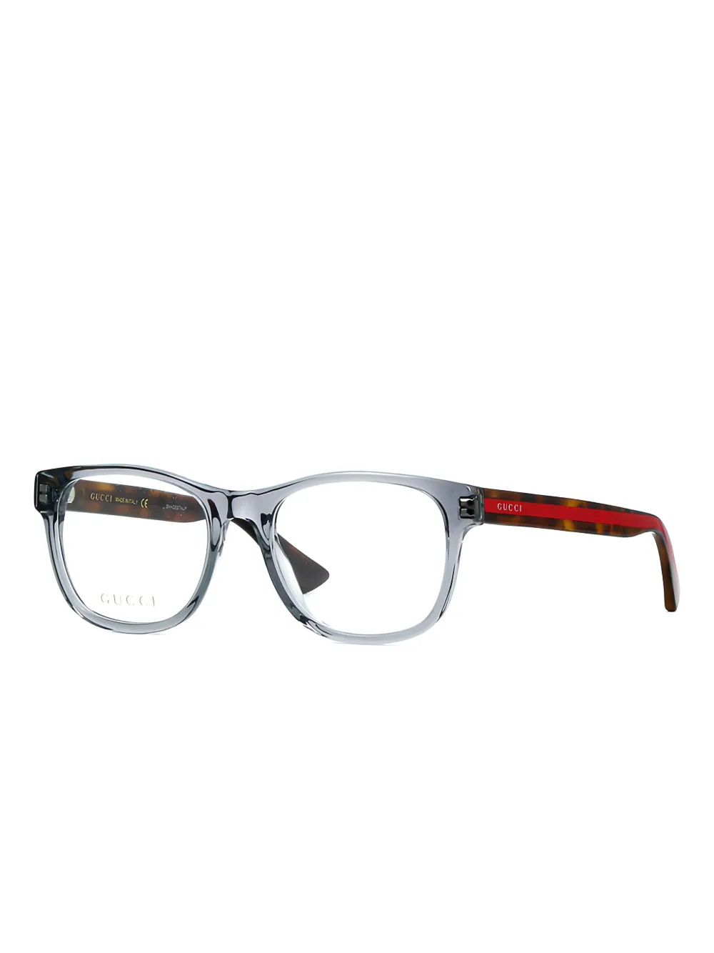 Gucci Eyewear Bril met vierkant montuur Grijs