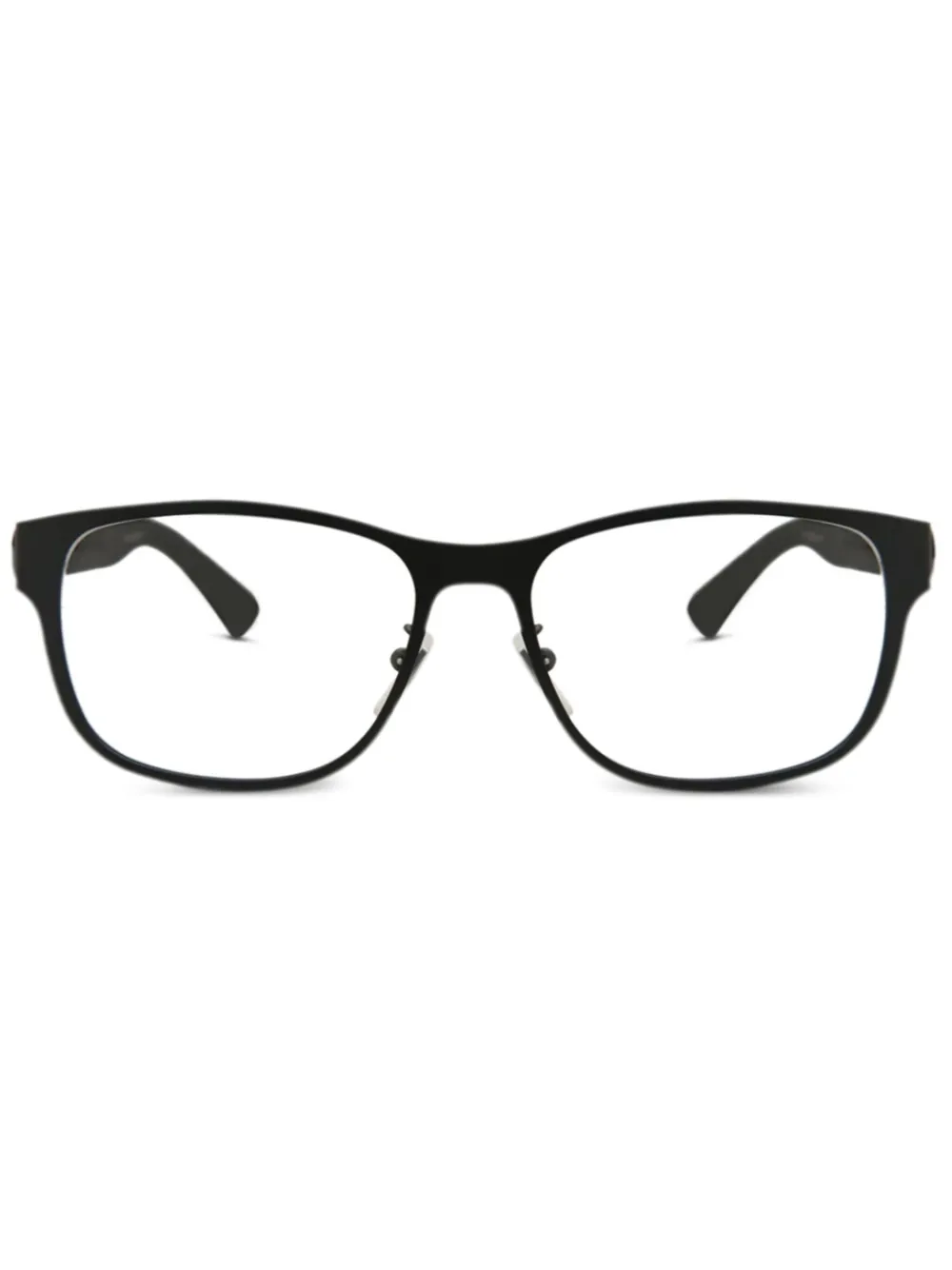Gucci Eyewear striped detail glasses Zwart