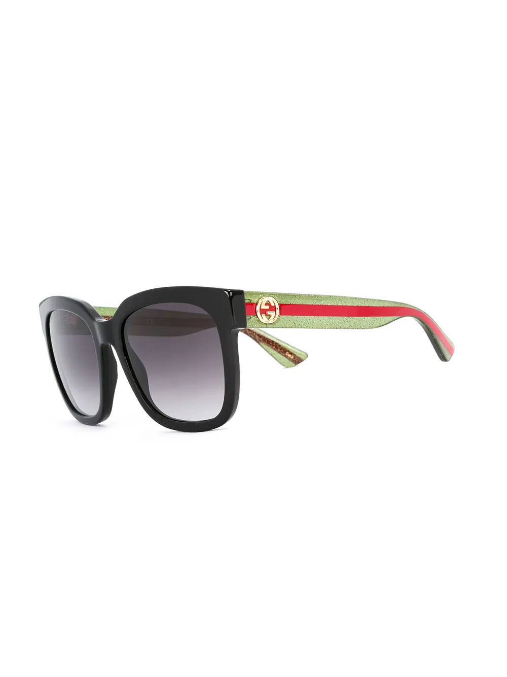 фото Gucci Eyewear солнцезащитные очки с квадратной оправой