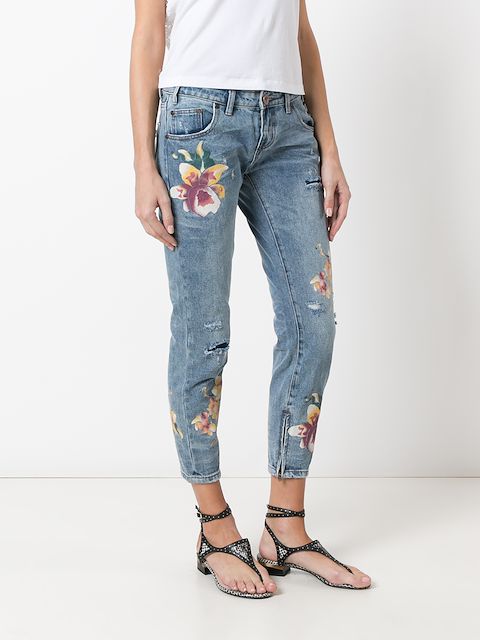 orchid blue jeans