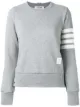 Image 1 of Thom Browne 4-bar stripe sweatshirt