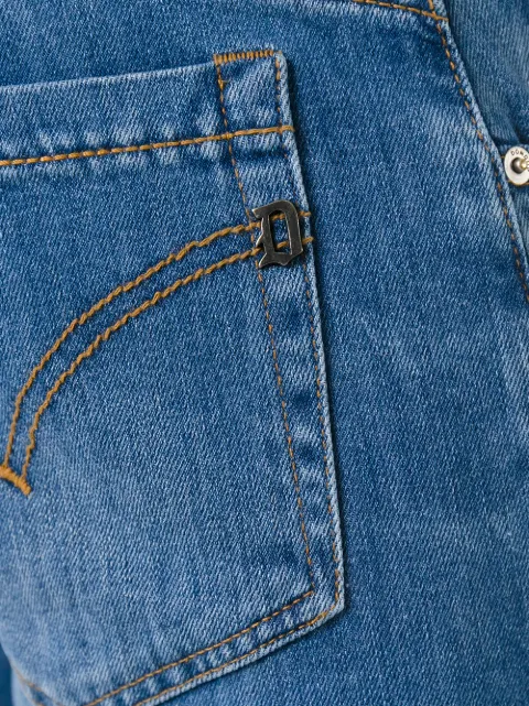 DONDUP jean skinny à effet délavé