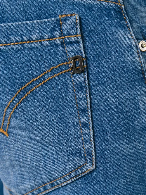 Jean skinny à effet délavé - DONDUP - Modalova