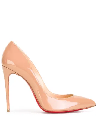 Christian Louboutin Pigalle Follies 100 Pumps Neutrals FARFETCH AU