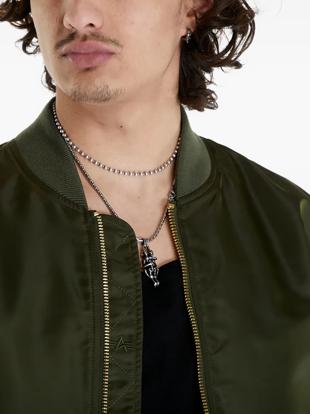 Alpha Industries ボンバージャケット | グリーン | FARFETCH JP