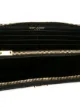 Saint Laurent monogram zip around wallet