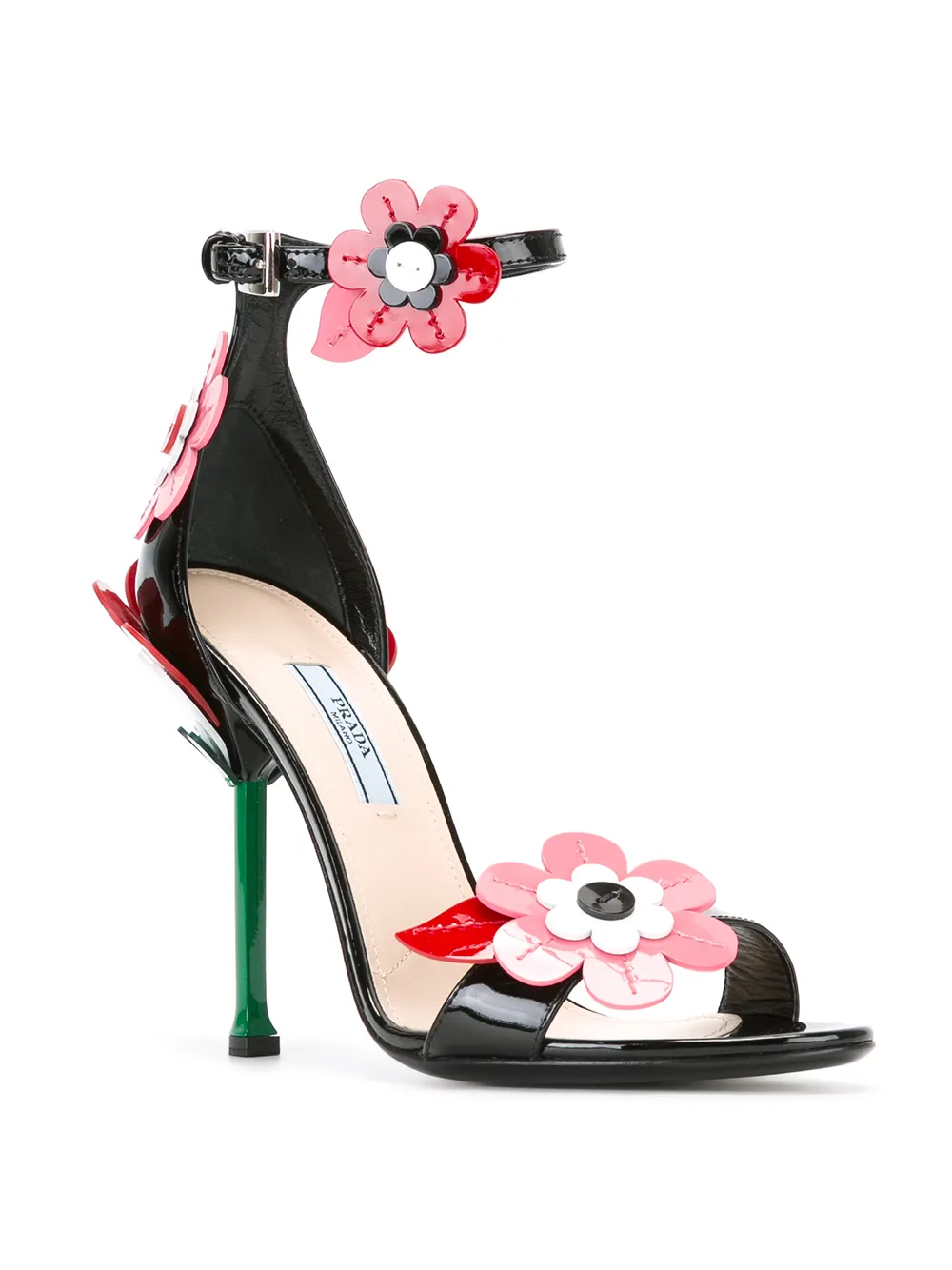 Prada floral sandals | Heeled Sandals | Image 2