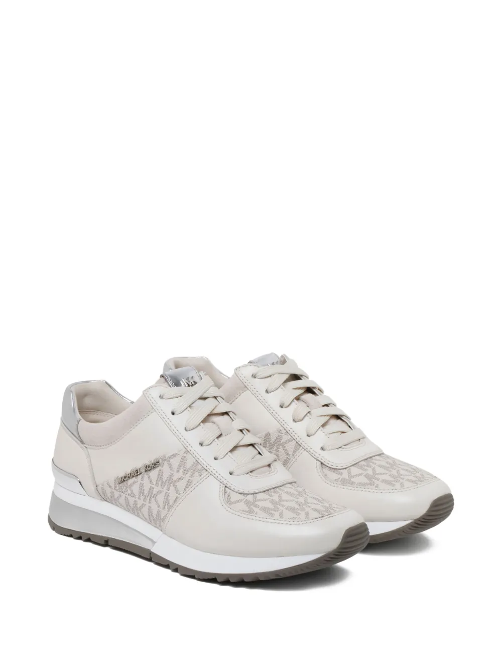 Michael Michael Kors contrast panel sneakers - Beige
