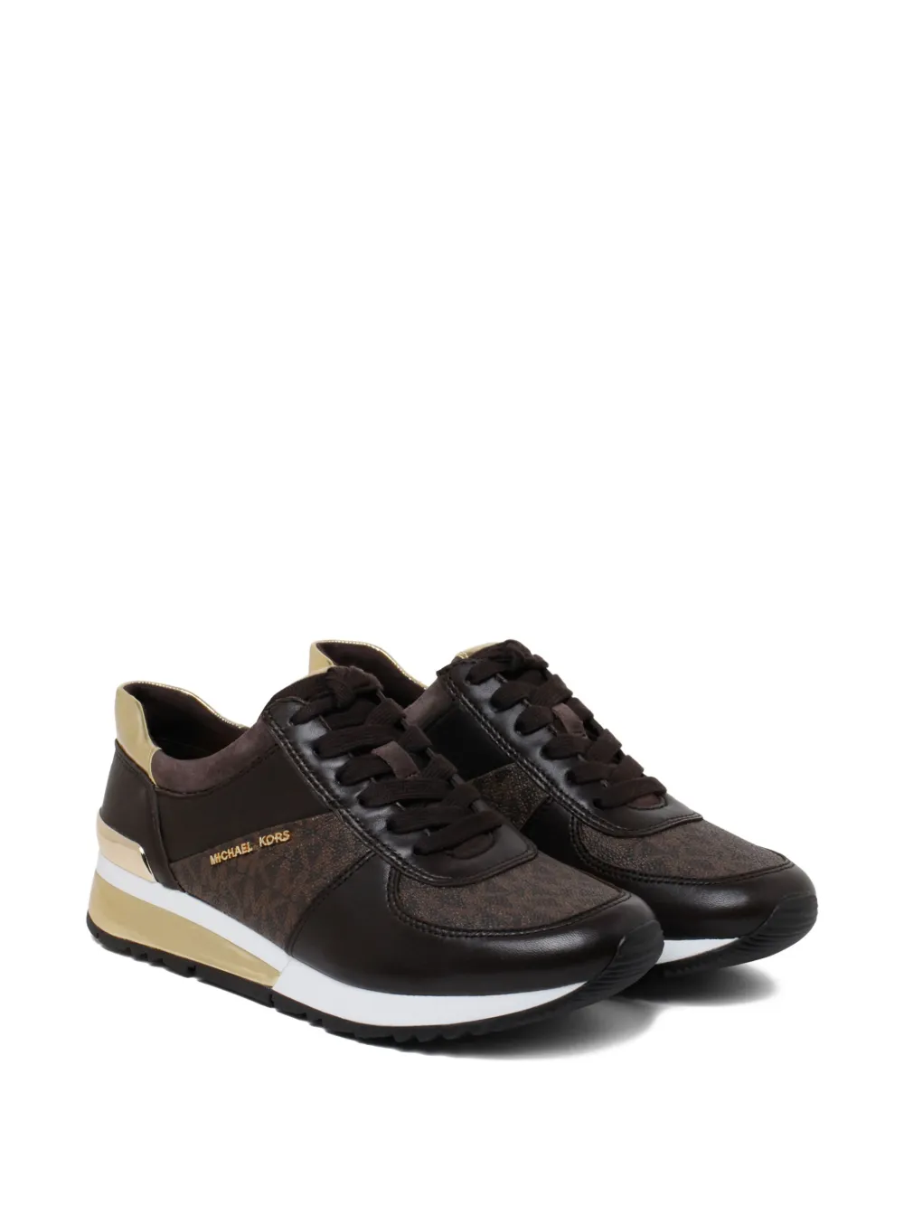Michael Michael Kors monogram sneakers - Bruin