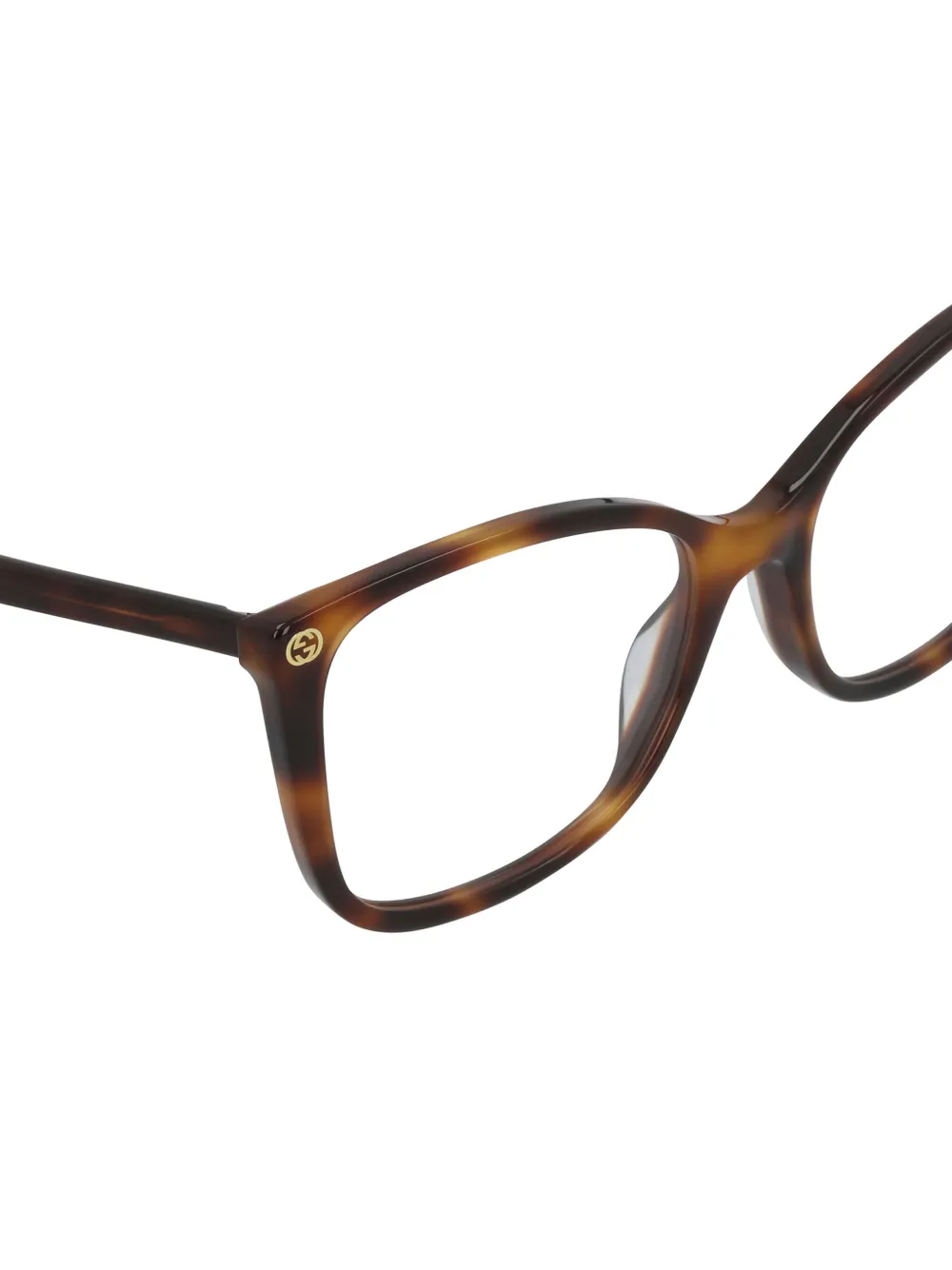 Gucci Eyewear べっ甲柄 眼鏡フレーム 通販 - FARFETCH