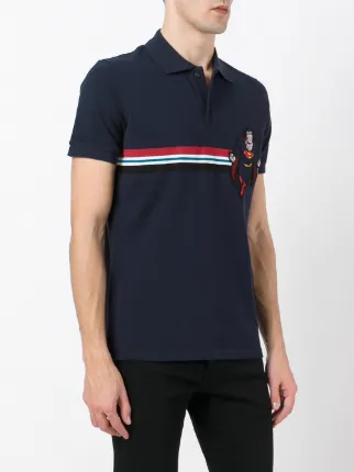 Iceberg Superman Patch Polo Shirt - Farfetch ... Iceberg Superman patch polo shirt