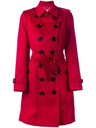 Burberry Sandringham Fit Cashmere Trench Coat - Farfetch