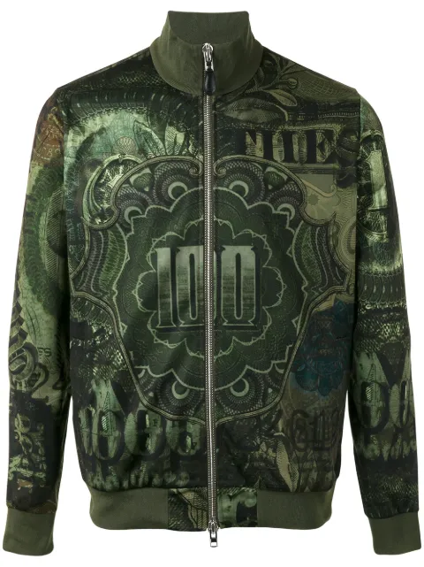 Givenchy dollar print bomber jacket