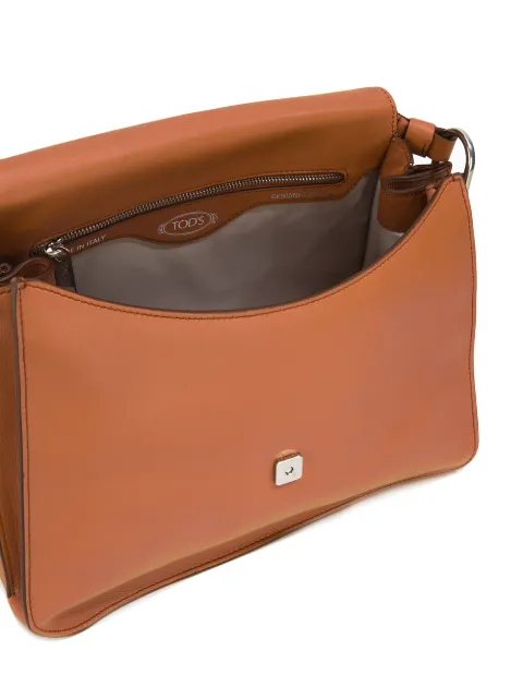 tod's pocket medium leather shopper