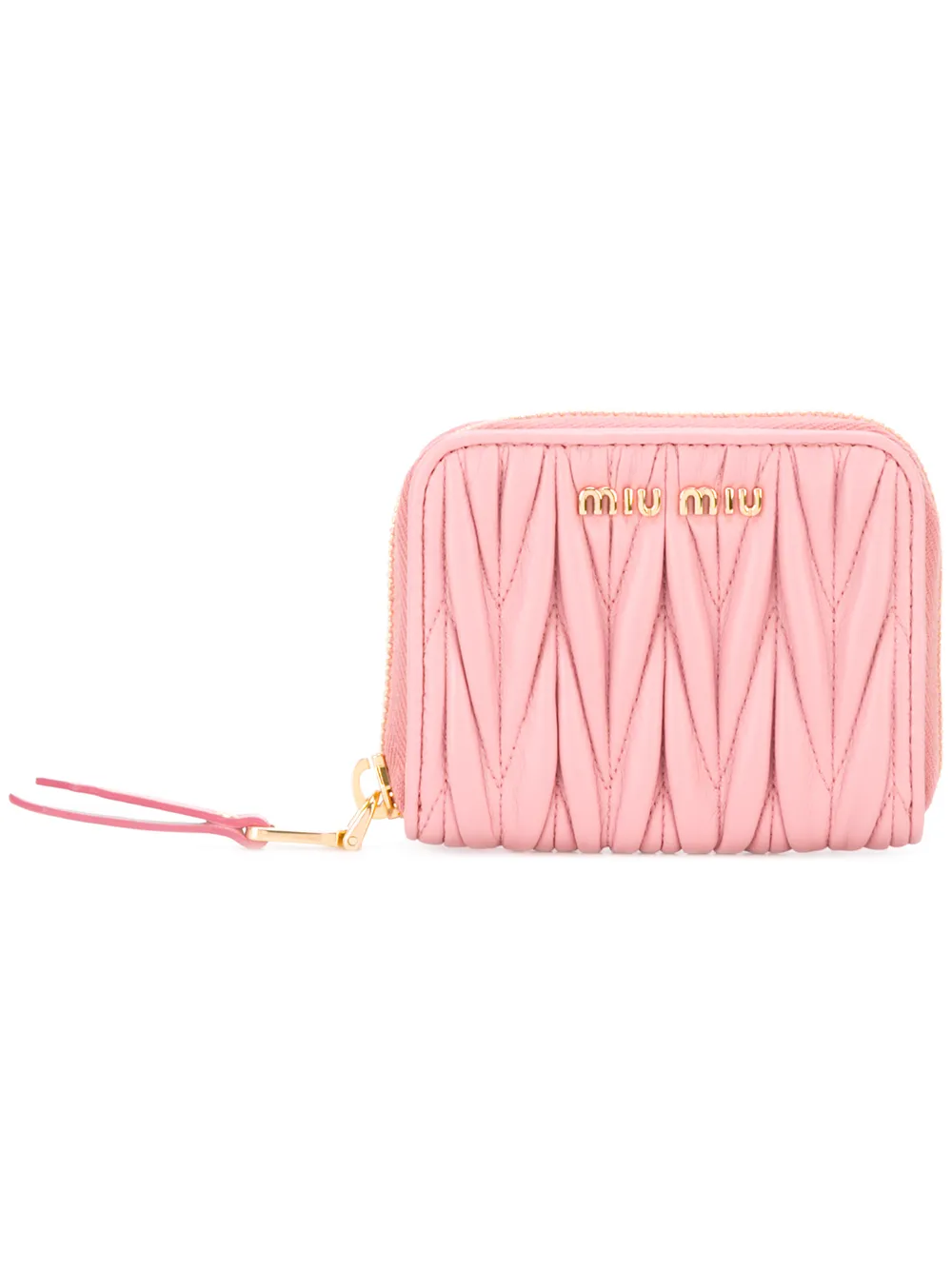 Miu Miu фактурный кошелек на молнии