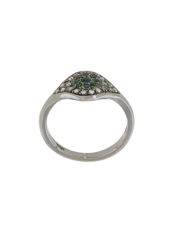 Ileana Makri Cats Eye Ring Farfetch