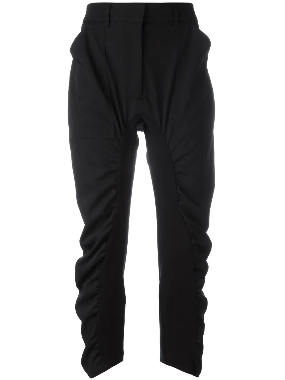 Stella McCartney Pantaloni crop - Nero