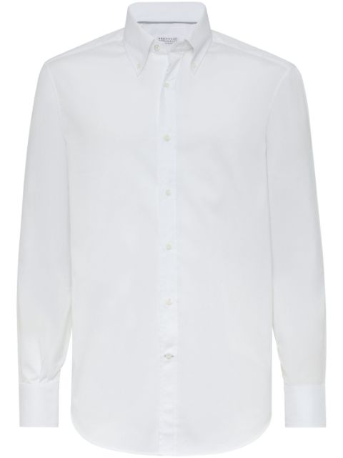 Brunello Cucinelli button-down cotton shirt Men