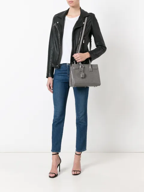 SAINT LAURENT SMALL SAC DE JOUR TOTE BAG