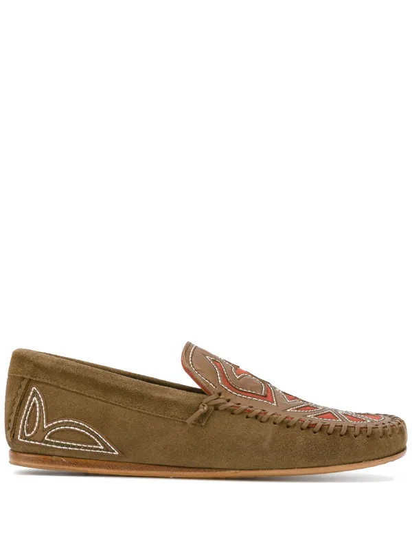 embroidered moccasins