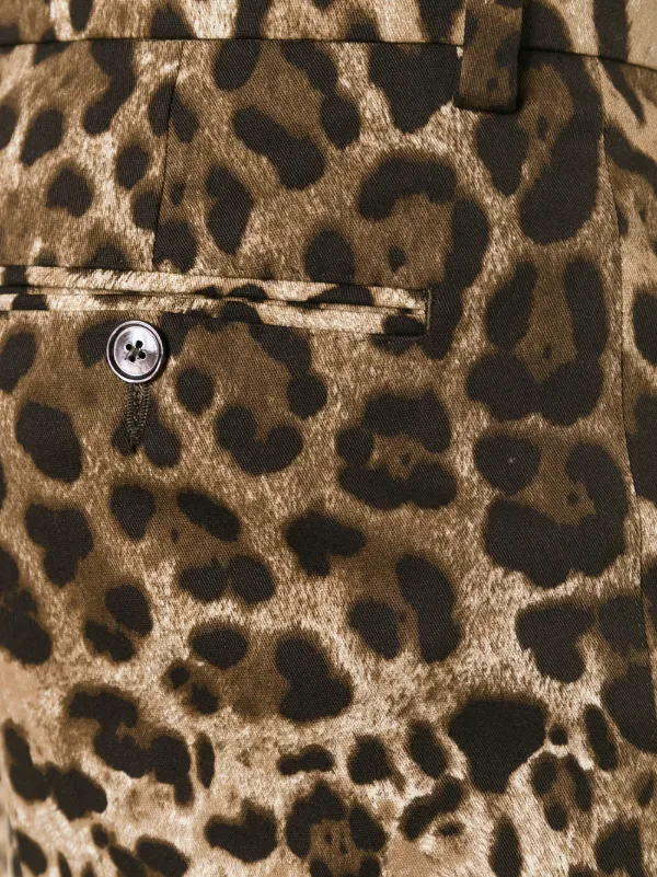 Dolce & Gabbana ドルチェ＆ガッバーナ レオパード柄パンツ - FARFETCH