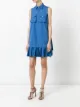Image 2 of Dsquared2 pleated shirt mini dress