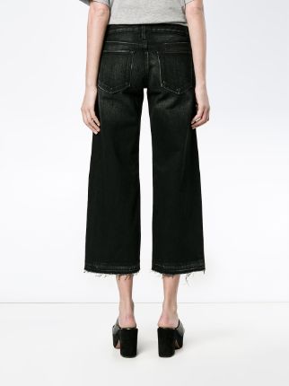 Simon Miller Cropped Frayed Jeans - Farfetch