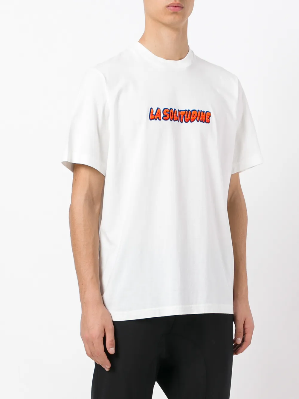 Sunnei La Solitudine T-shirt Wit