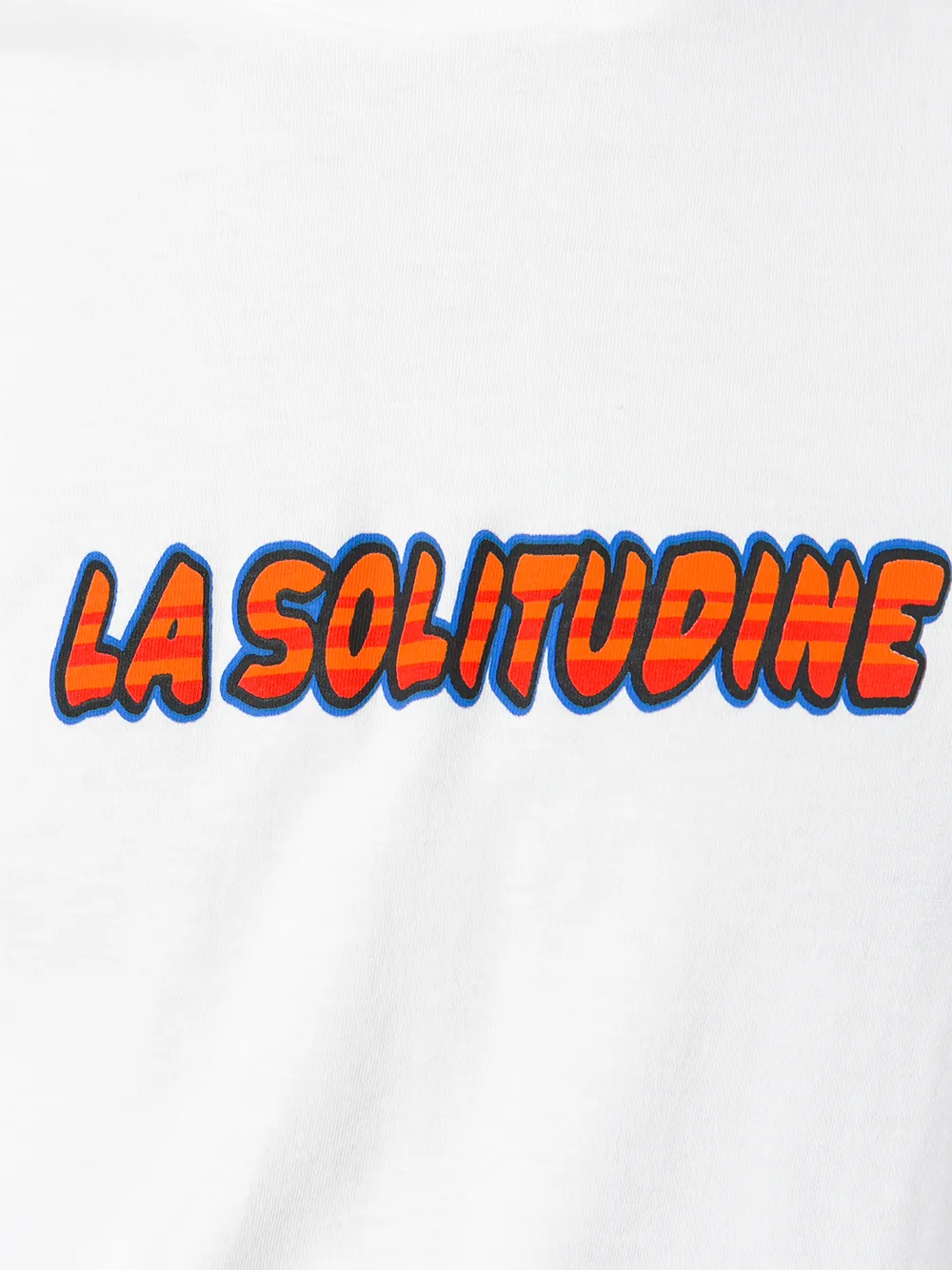 Sunnei La Solitudine T-shirt Wit