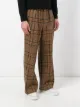 AMI Paris box pleated wide trousers