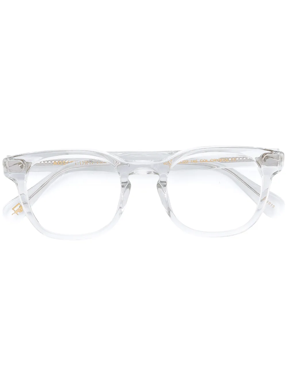 Moscot очки с круглой оправой Moscot очки с круглой оправой